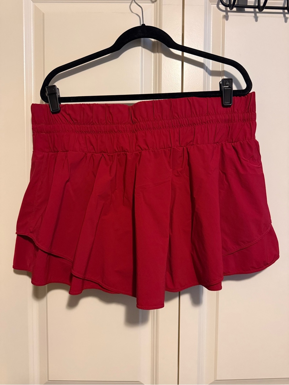 JoyLab Red Athletic Skort with Drawstring Waist - Picture 2 of 3